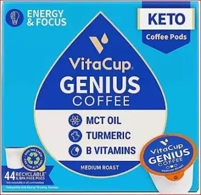 VitaCup Genius Blend Coffee Pods (60 ct.) - kineticshoppe