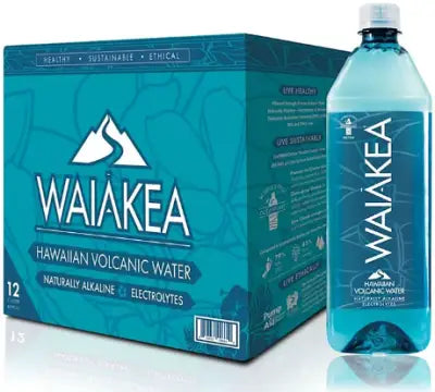 Waiakea Hawaiian Volcanic Water (1 L., 12 pk.) - kineticshoppe