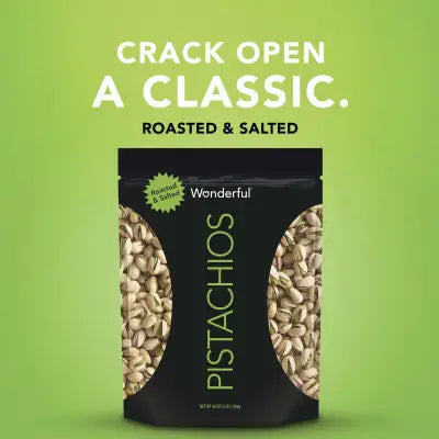 Wonderful Pistachios, Roasted and Salted - kineticshoppe