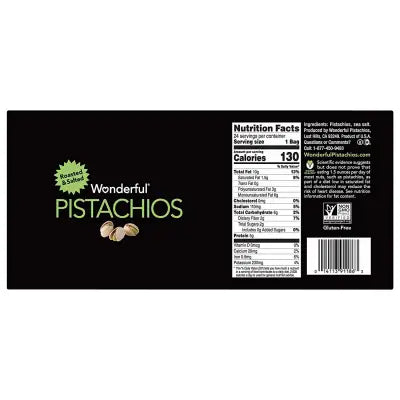 Wonderful Pistachios, Roasted and Salted - kineticshoppe